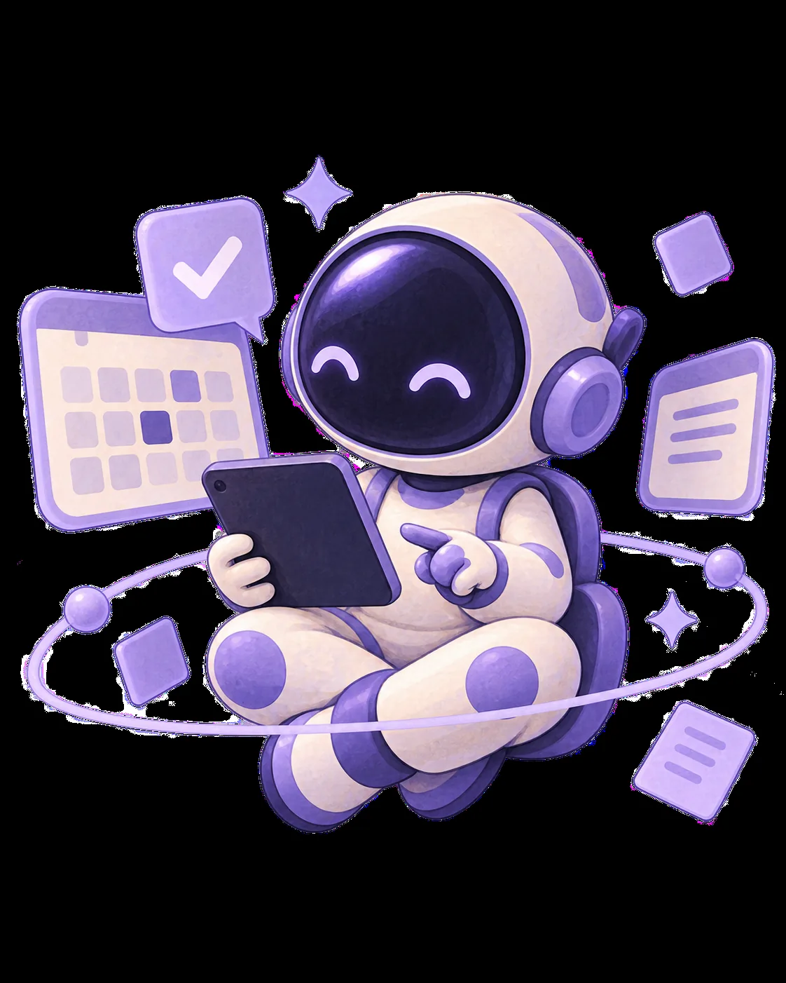 Illustration celebrating consistent publishing